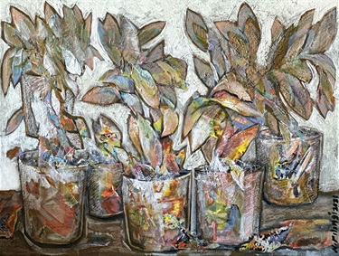 Nasser Palangi, 'Song of Flower No. 2,' 2023, acrylic on canvas